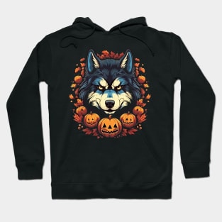 Alaskan Husky Halloween Hoodie